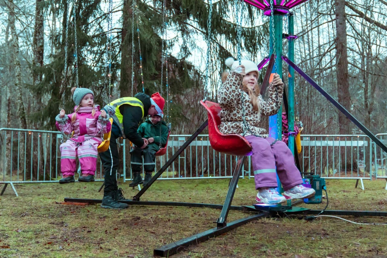 Narva-Jõesuu Christmas celebration filled Hele Park with festive lights - 10