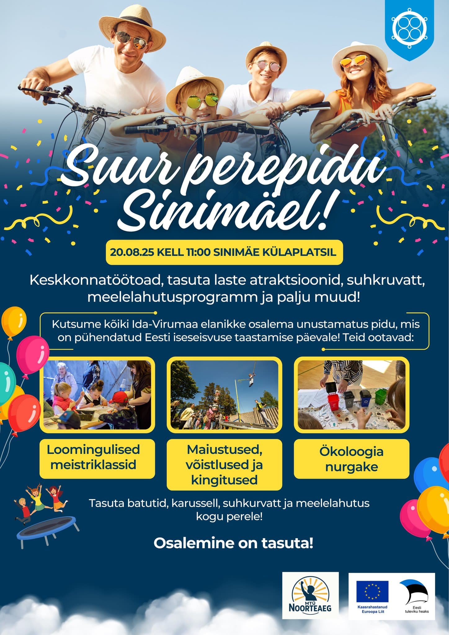 Kutsusime tähistama taasiseseisvumispäeva Sinimäel